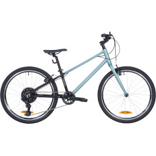 Велосипед 24" Pride GLIDER 4.1 серо-лазурный A5