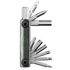 Мультитул Crankbrothers F15, выжимка цепи 8, 9, 10, 11, 12-speed, шестигранник  #2, 2.5, 3, 4, 5, 6, 8, выкрутка, Торкс: T-25