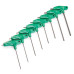 Набор торксов Park Tool PH-T1.2 T6/T8/T10/T15/T20/T25/T30/T40 с L-образной пластиковой ручкой