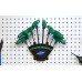 Набор торксов Park Tool PH-T1.2 T6/T8/T10/T15/T20/T25/T30/T40 с L-образной пластиковой ручкой