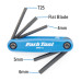 Мультитул Park Tool AWS-9.2 4/5/6мм, Т25, отвёртка